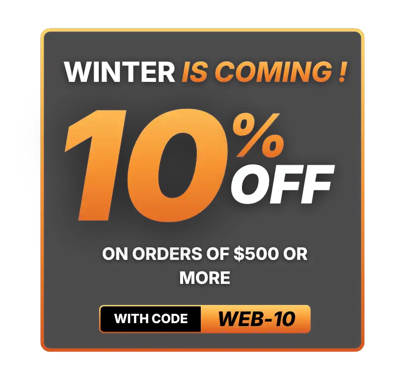 10% off with promo code WEB-10