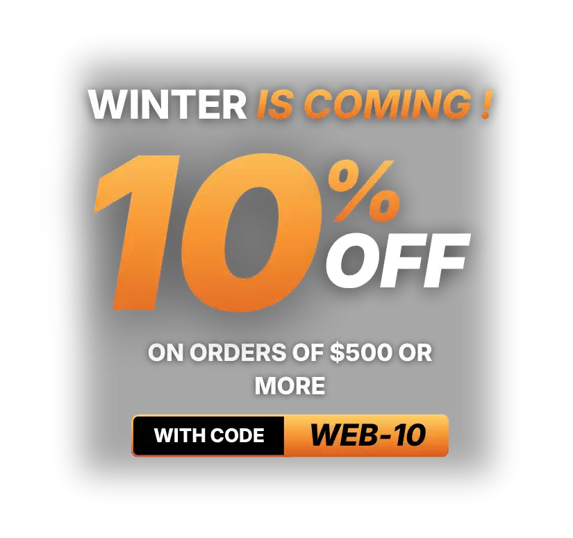 10% off with promo code WEB-10