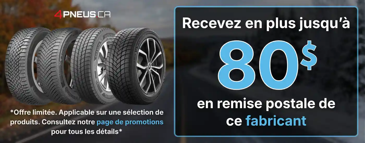 Rabais postal Nexen hiver de 80 $