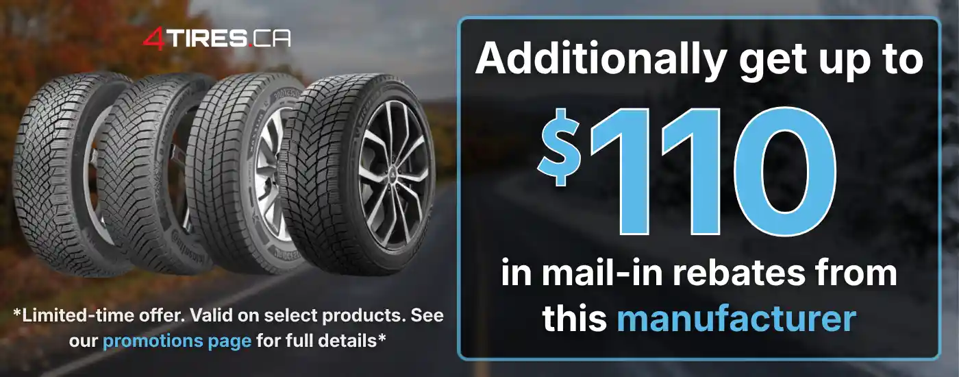 Pirelli winter mail-in rebate of $110