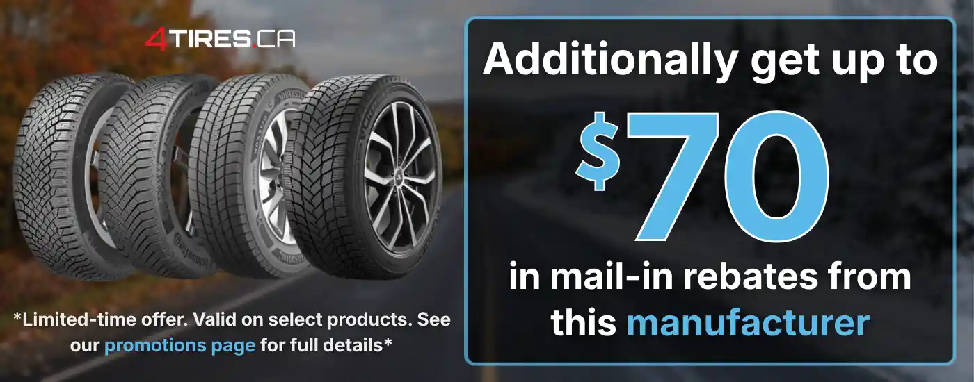 Firestone winter mail-in rebate of $70
