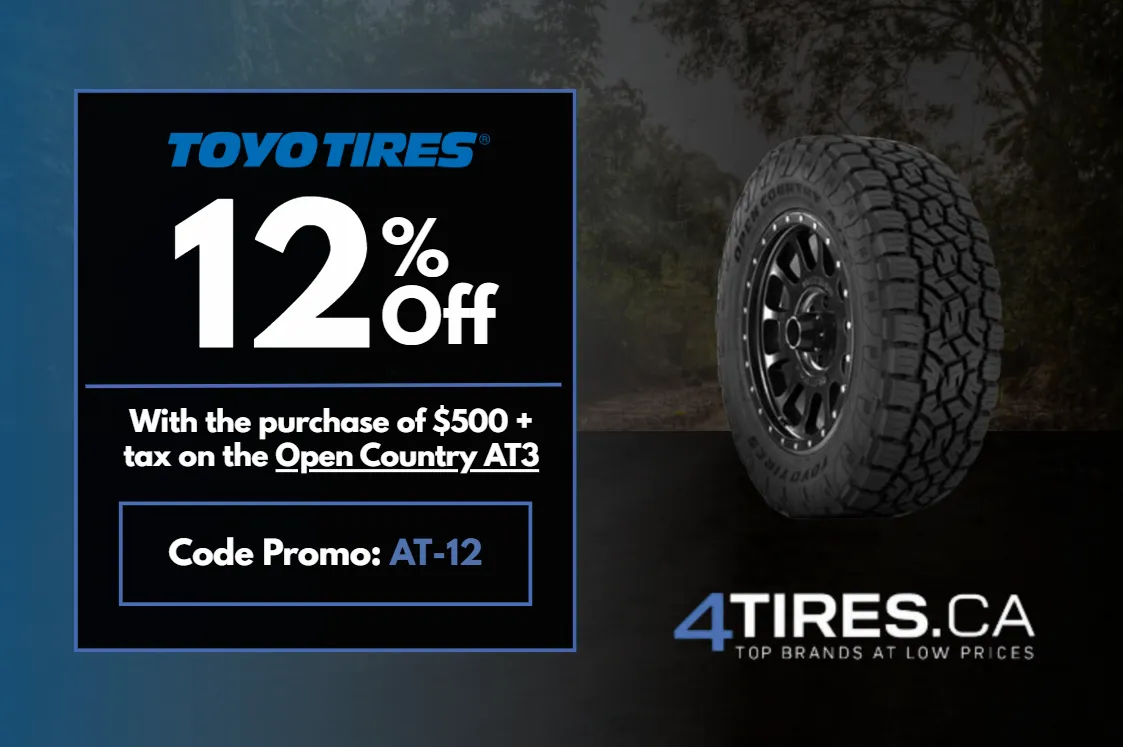 Winter tire promotion 4Tires.ca
