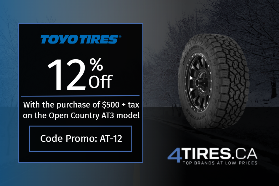 Winter tire promotion 4Tires.ca