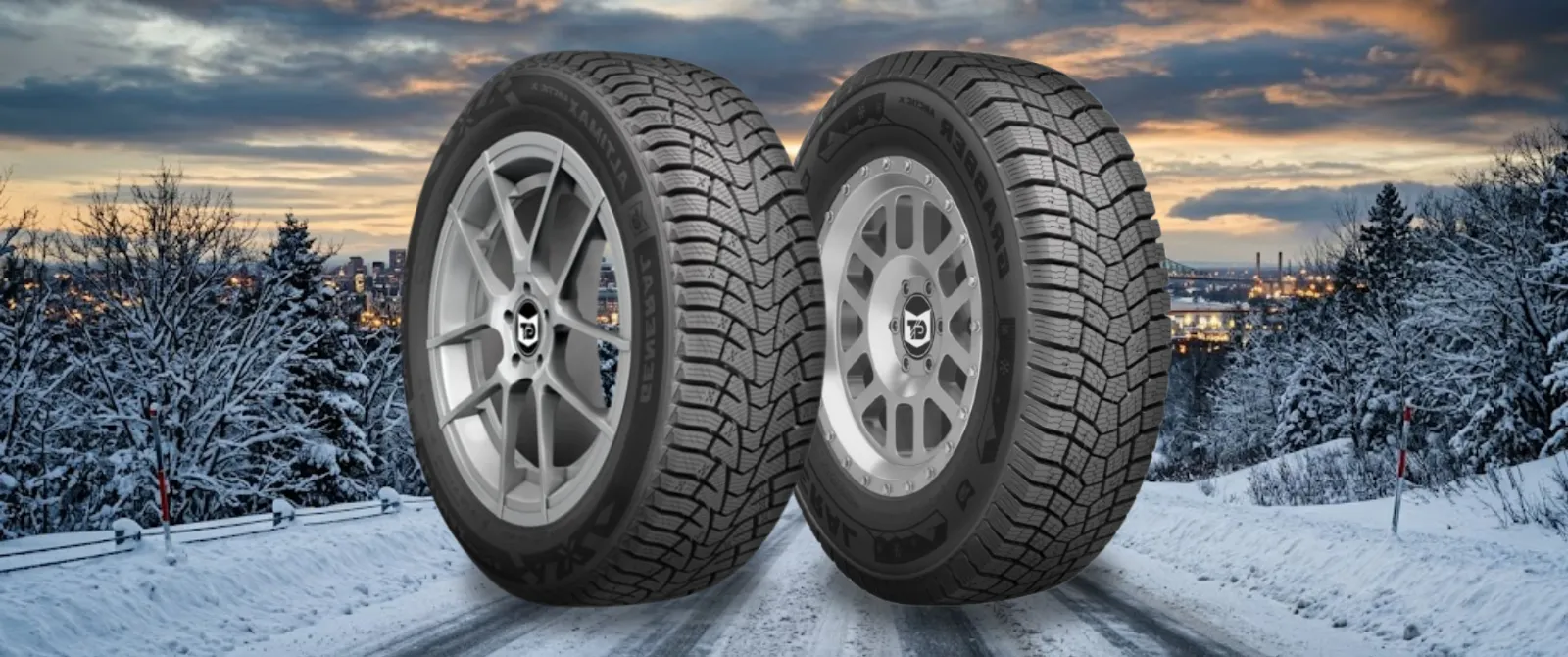 General Altimax Arctic X et Grabber Arctic X pneus d&rsquo;hiver con&ccedil;us pour les routes enneig&eacute;es et glac&eacute;es du Qu&eacute;bec