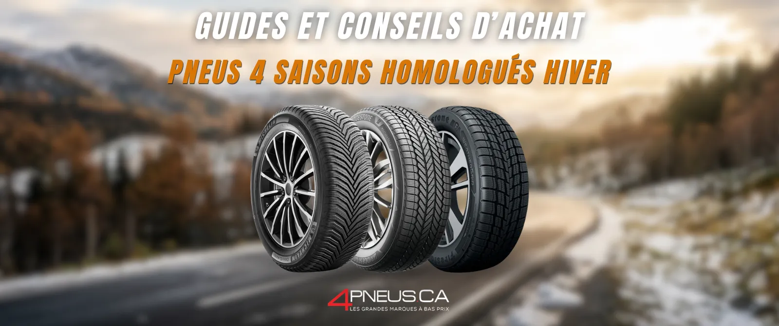 Guide d'achat pneus d'hiver