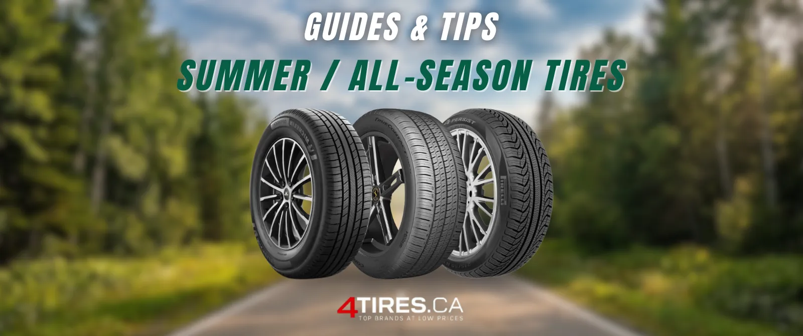 Best summer and all-season tires guide in Canada - Performance above 7 degrees Celsius