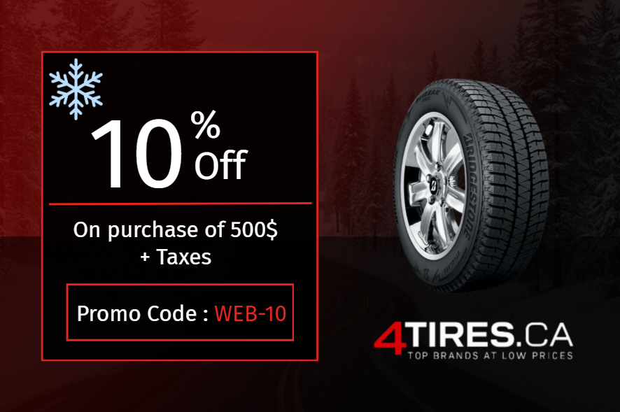 10 % de rabais sur tout achat de 500$ plus taxes – Code promo WEB-10