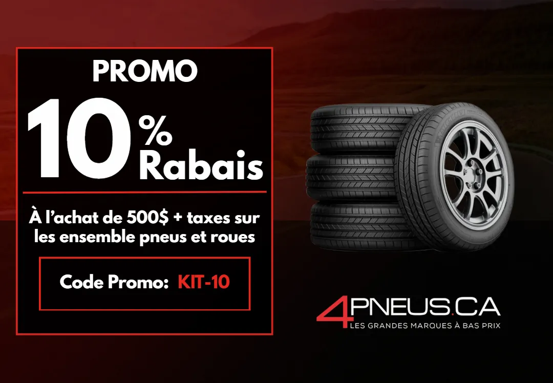10 % de rabais sur tout achat de 500$ plus taxes &ndash; Code promo WEB-10