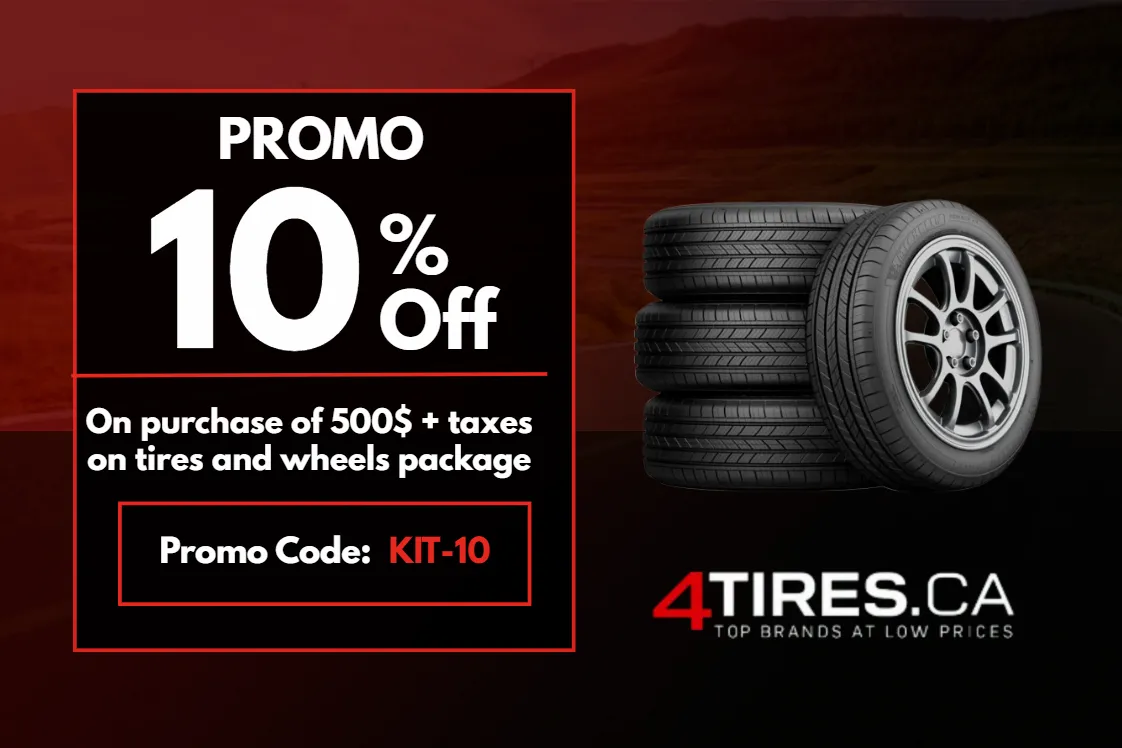 Promotion pneus hiver 4Tires.ca
