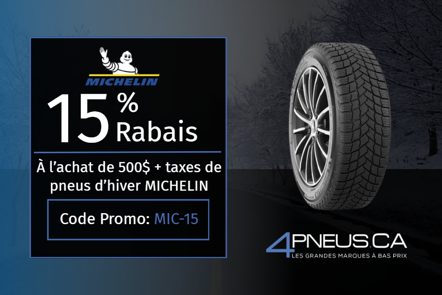 10 % de rabais sur tout achat de 500$ plus taxes – Code promo WEB-10