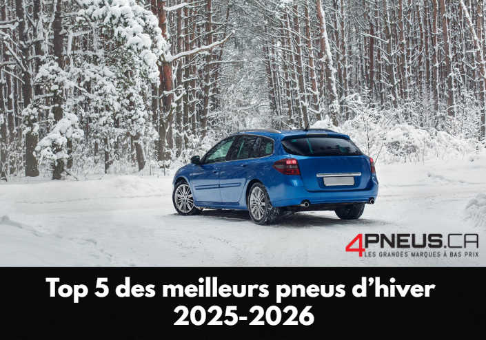 Top 5 pneus pour la saison hivernale