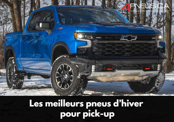 Meilleurs pneus hiver pick-up