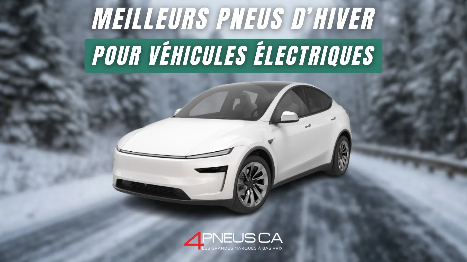 Pneus hiver v&eacute;hicules &eacute;lectriques