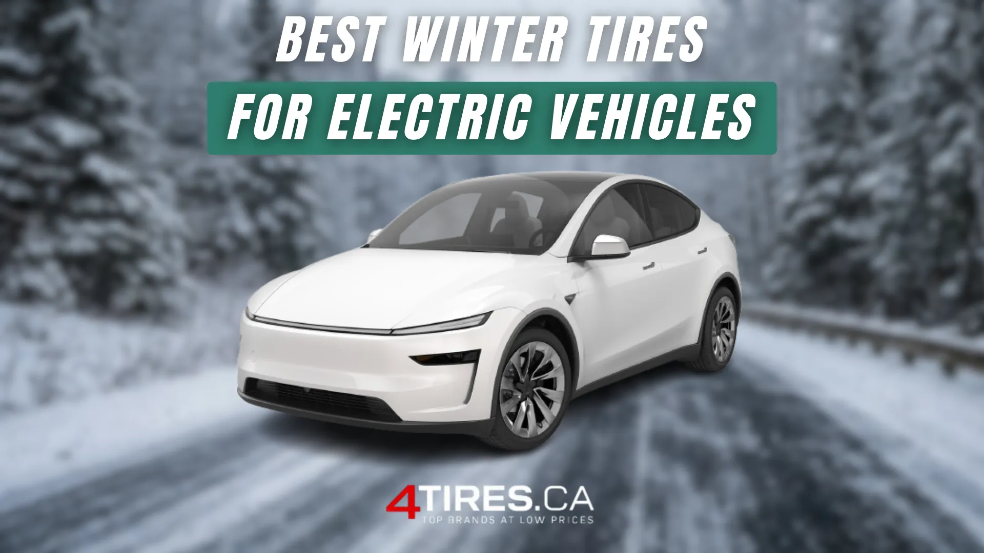 Electric vehicle winter tires