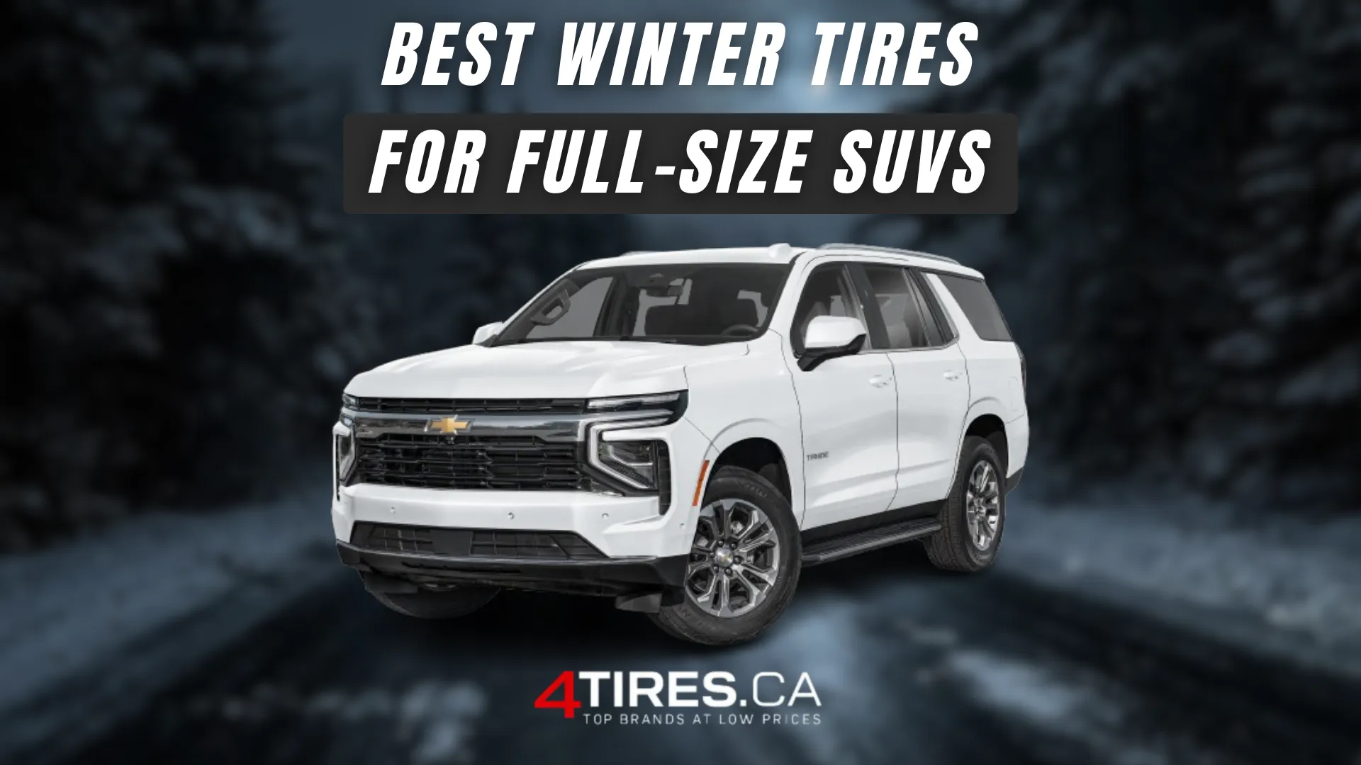 Full-size SUV winter tires
