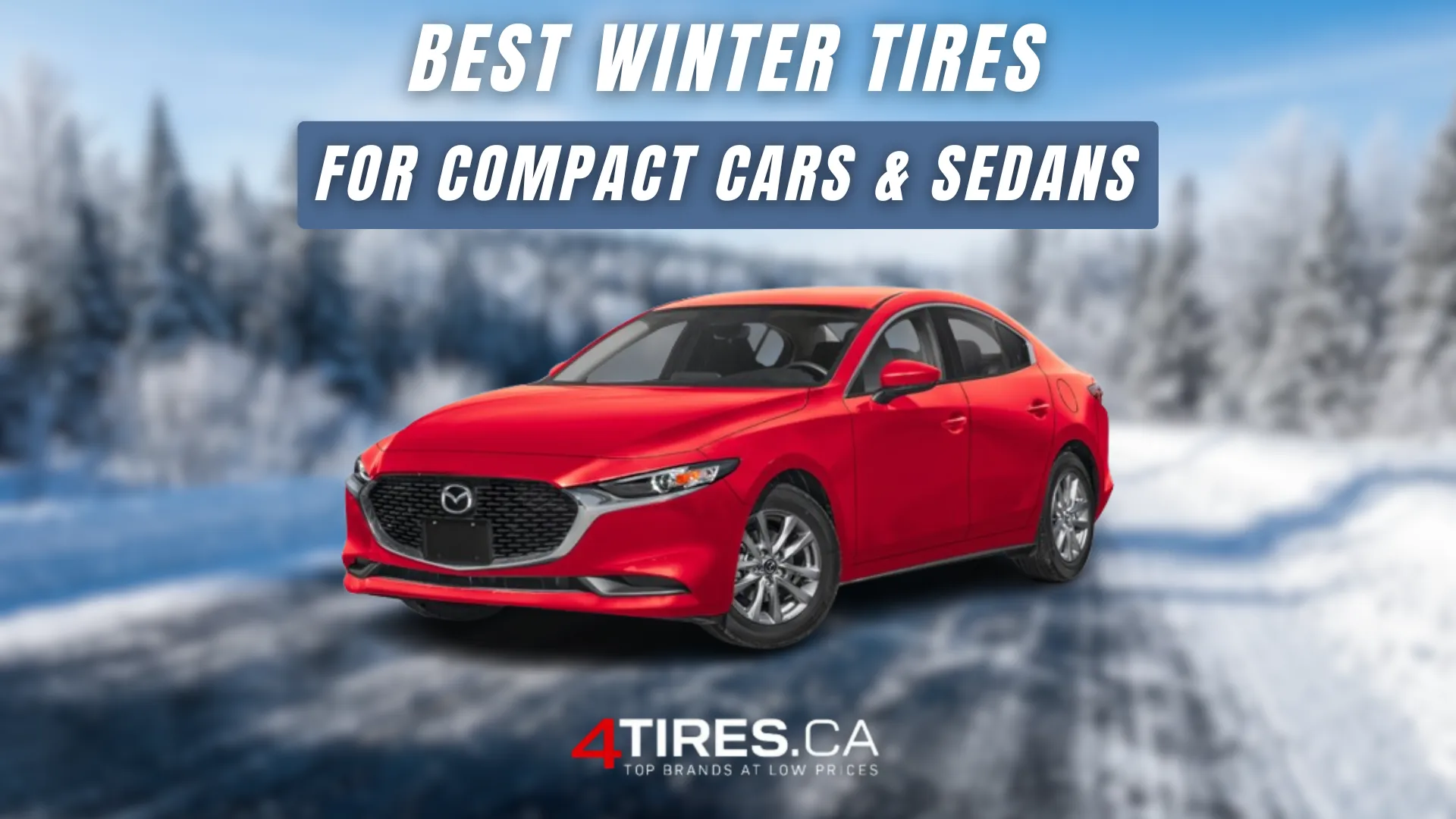 Compact car winter tires