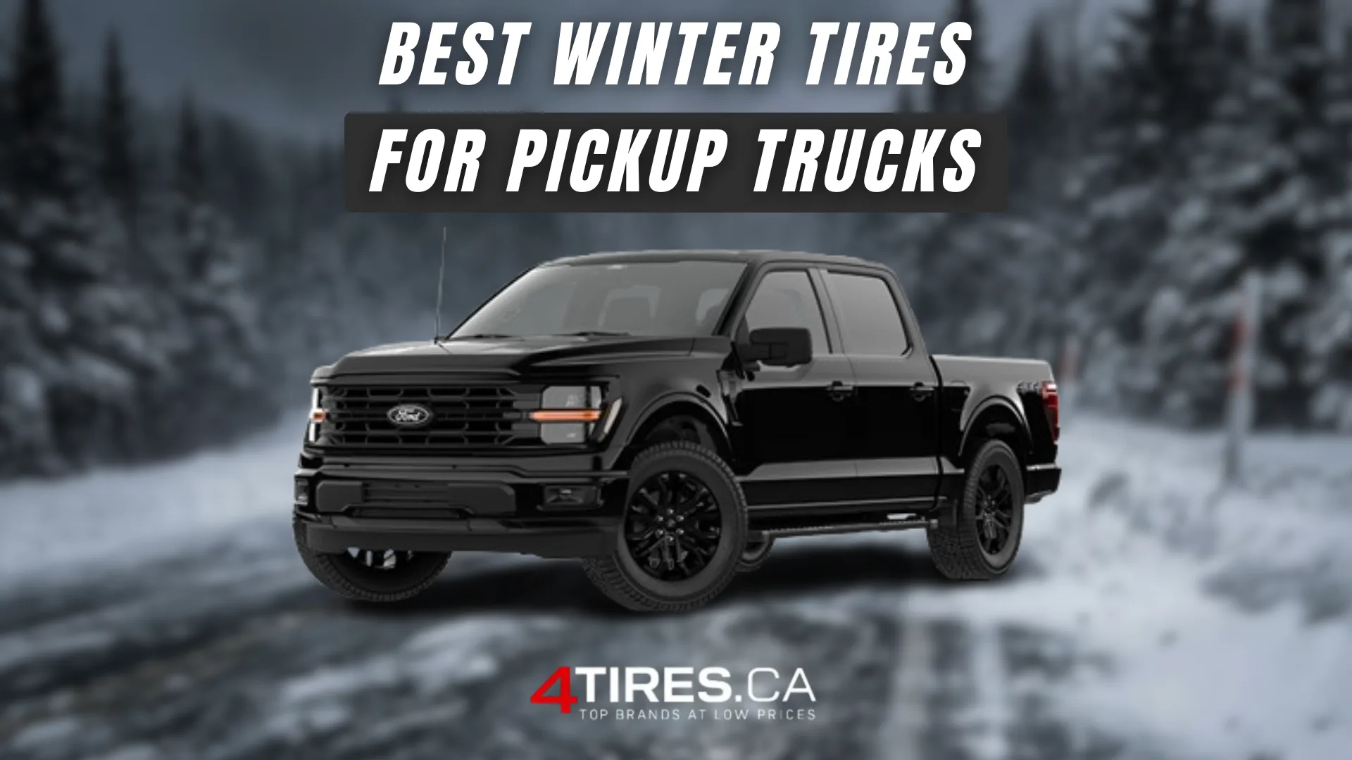Pickup winter tires