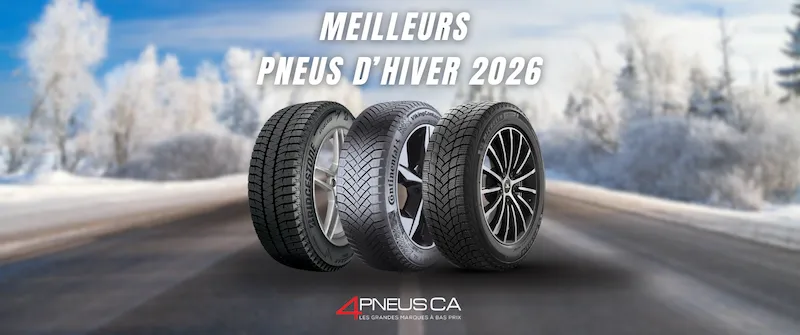 Meilleurs pneus d'hiver 2025-2026