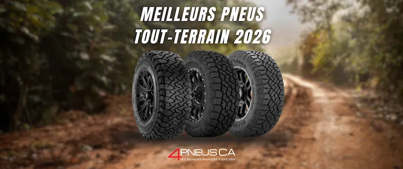 Les 4 meilleurs pneus tout-terrains pour cette ann&eacute;e