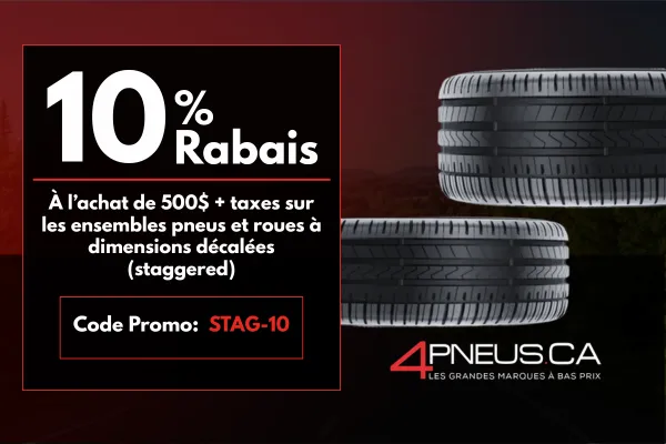 Promotion pneus hiver 4Tires.ca